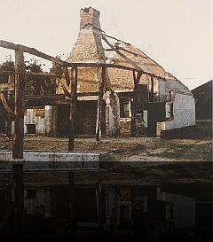 Hoeve Van Hofstraten 2 Voorne 64 afgebroken 1984 1985